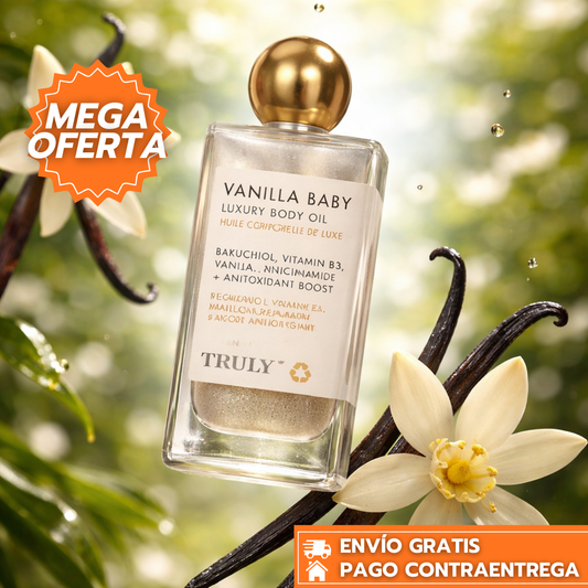 Truly - ORIGINAL - Vanilla Baby™ - Aceite Corporal Hidratante Con Brillo