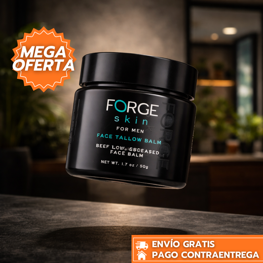 FORGE SKIN™ - Hidratación Profunda y Defensa Anti-edad Masculina