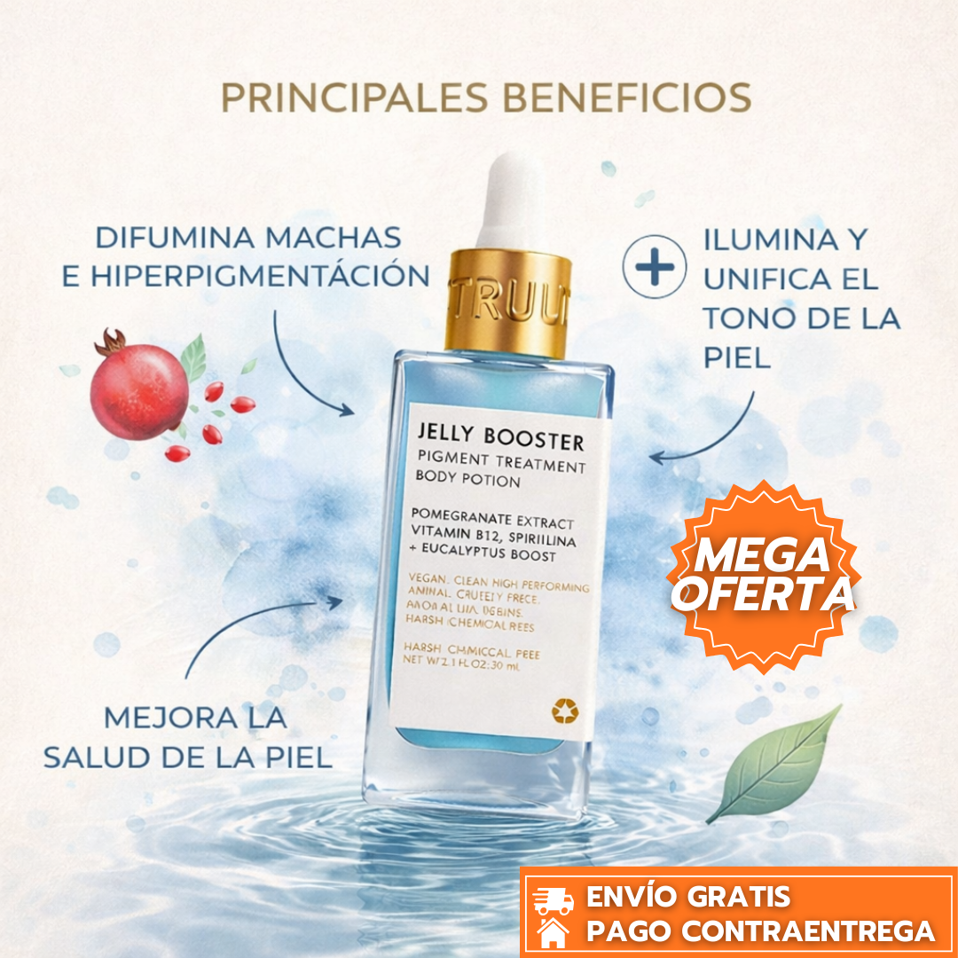 Truly - ORIGINAL - Jelly Booster™ - Suero Corporal Jelly Aclarante Unificador Regenerador